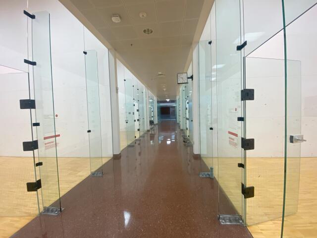 Racquetball Courts in the Recreation and Physical Activity Center