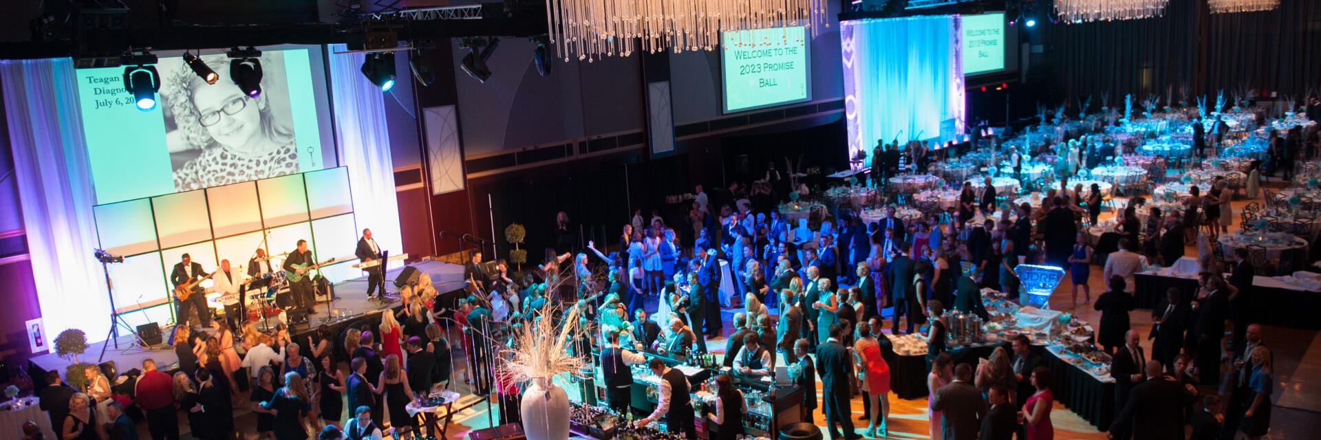 a photograph of an event in the grand ballroom of the Ohio union