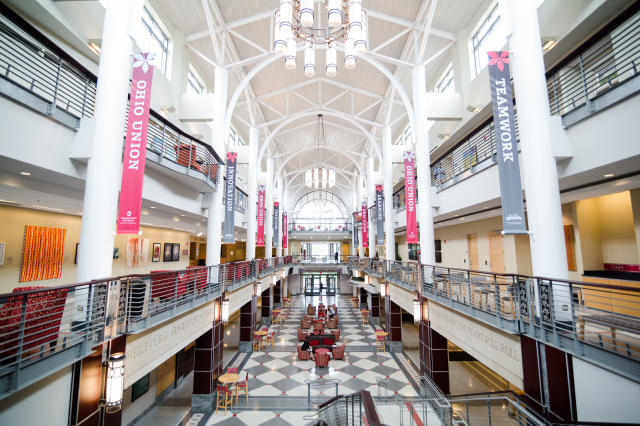 The Great Hall at the Ohio Union at The Ohio State University.