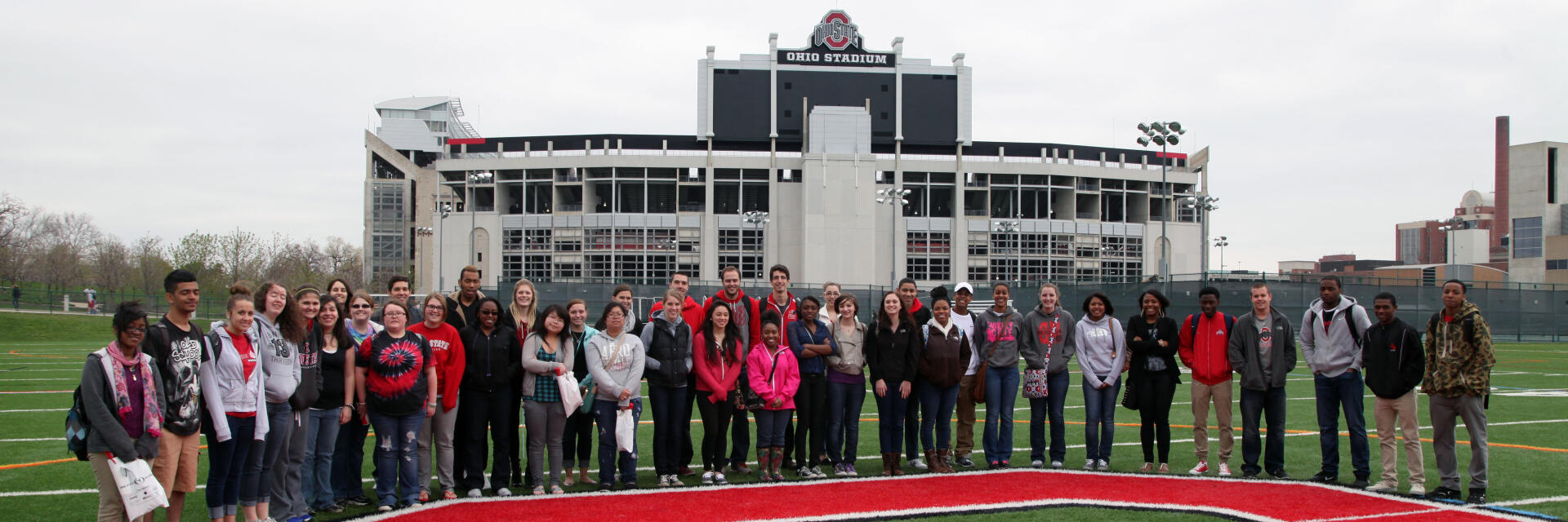 TBDBITL Field with group of students