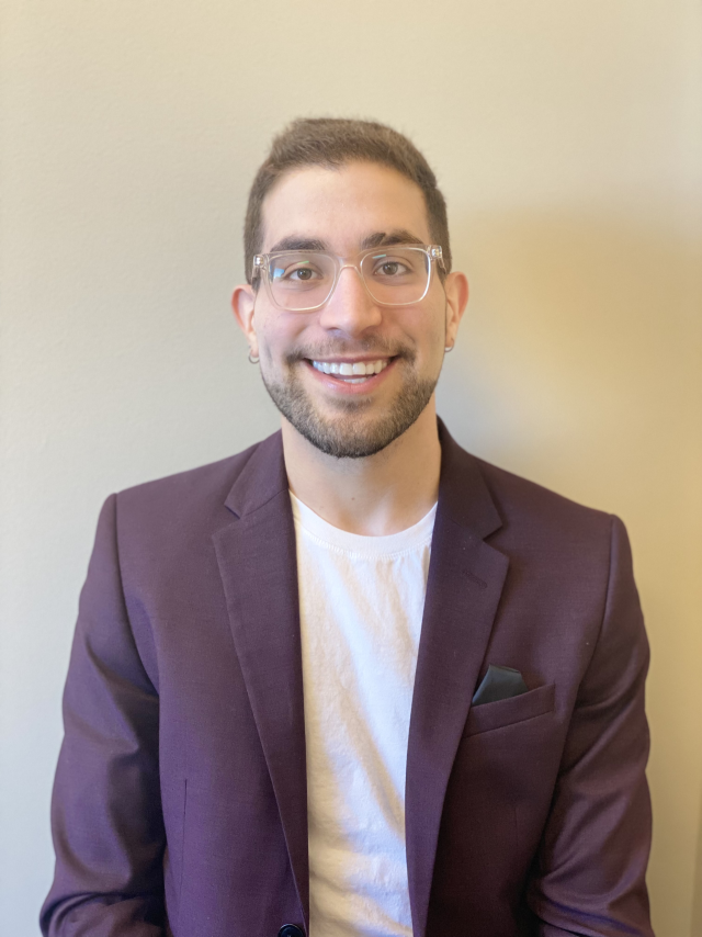 a photograph of Elijah Balogh who is the Business Development and Operations Manager