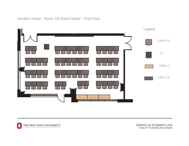 Houston Grove Room Diagram