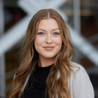 This is a photograph of one of the event coordinators, Malina Gugle