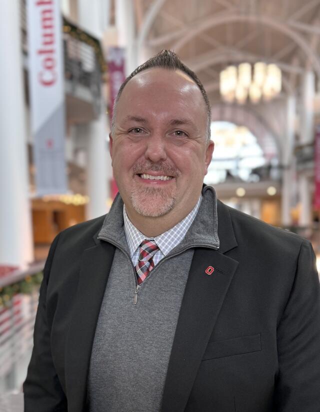 This is a photograph of the Director of Events and Conferences Matthew Doyly