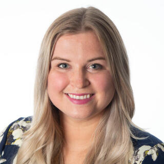 This is a photograph of the Assistant Director of Reservations and Events, Natalie Hornback