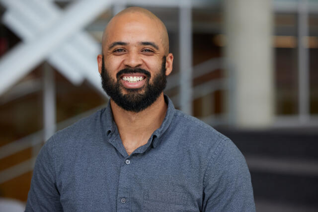 a photograph of Shea Ryan who is one of the Assistant Directors of Scheduling and Events